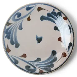 Rustic Blue Vines 11" Plate