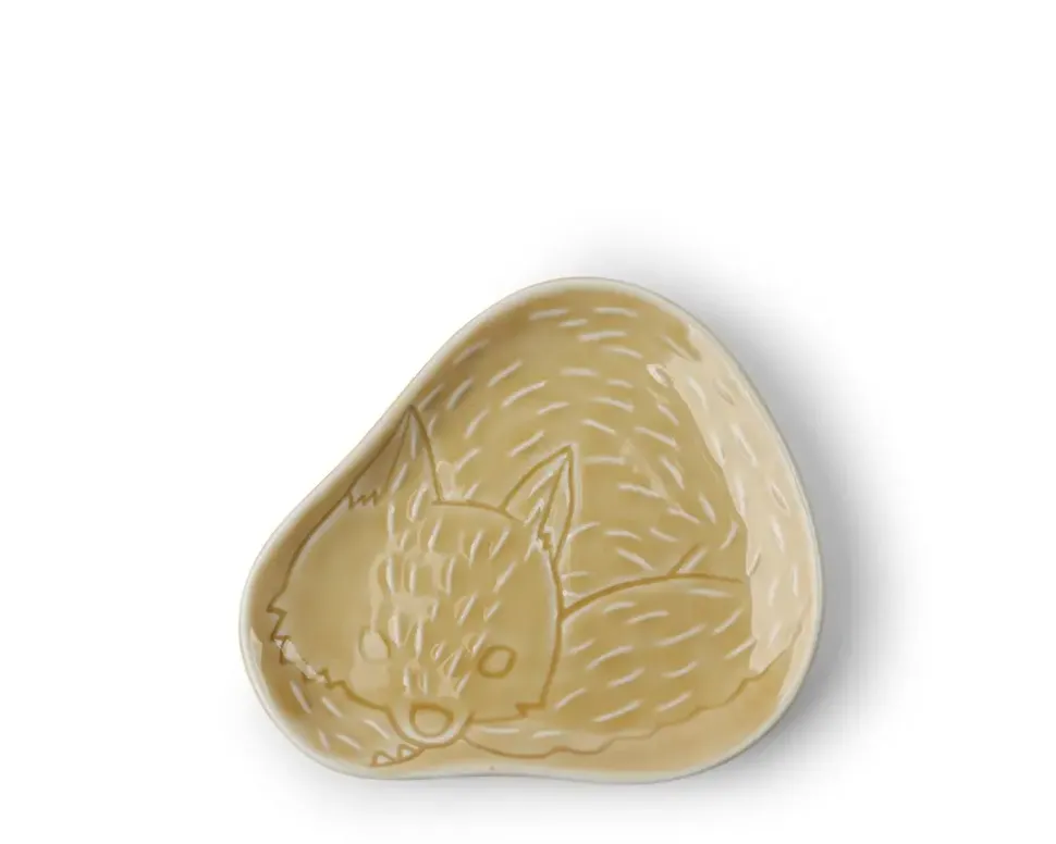 Sauce Dish Fox Yellow