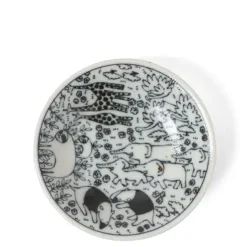 Sauce Dish 4" Happy Animals