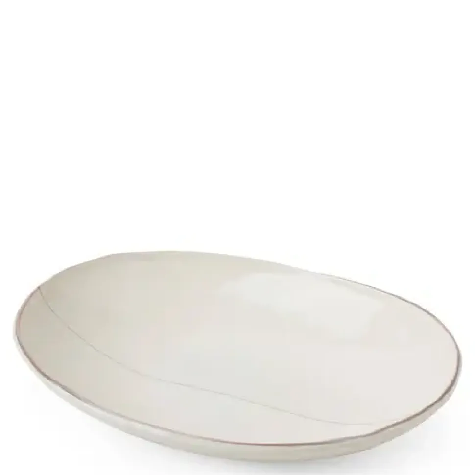 Shiratama 9.5" X 7" Oval Bowl