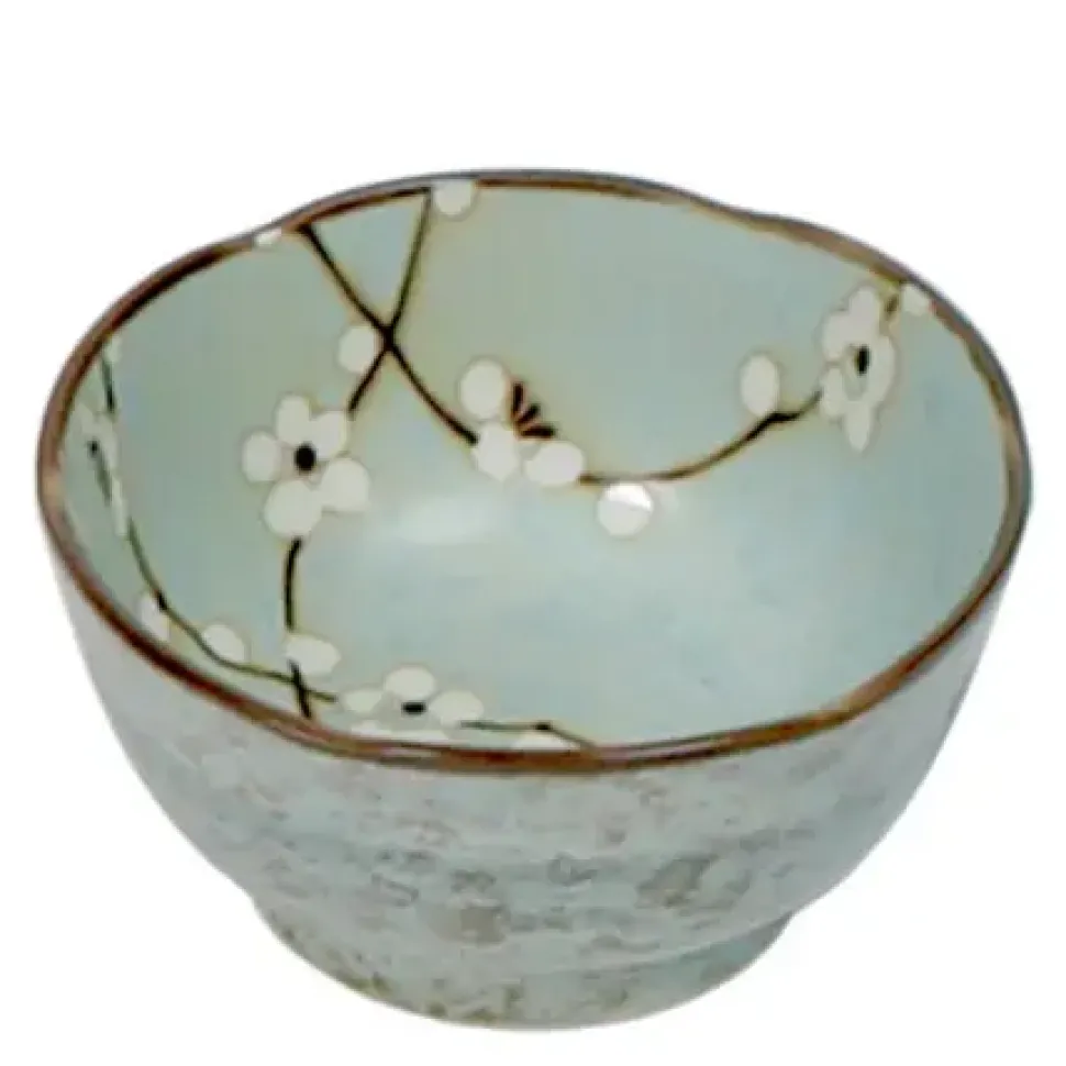 Spring Blossoms 4.5" Scalloped Bowl