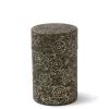 Tea Canister Black/Gold Mum