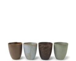 Teacup Pacific Forest Matte Set Of 4