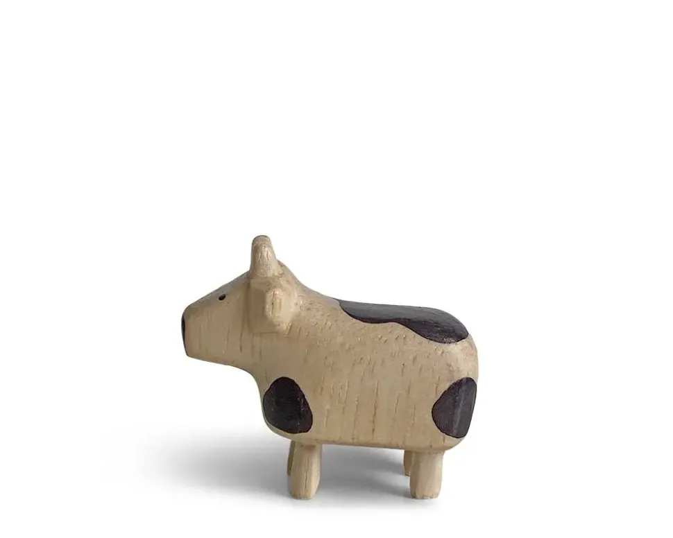 T-Lab Wooden Animal Zodiac Cow
