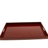Tray Red 18-7/8" X 12-1/4"