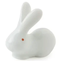 White Rabbit Chopstick Rest - White Ears