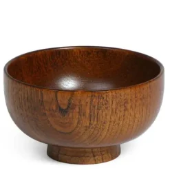 Wooden 4.5" Soup Bowl